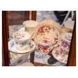Royal Albert Flower of the Month Teacups