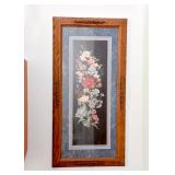 Framed Floral Print
