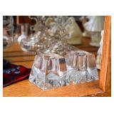Art Glass Candlestick Holders