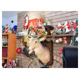 Animated, Singing Faux Taxidermy Deer Head Mount