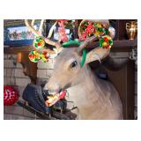 Animated, Singing Faux Taxidermy Deer Head Mount