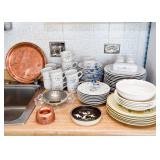 Everyday Dishes / Dinnerware, Copper Baking Molds