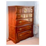 Vintage Highboy Chest / Dresser