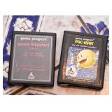 Vintage Video Games - Atari (Space Invaders & Pac-Man)