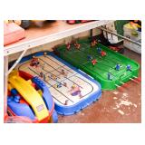 Tabletop Hockey & Soccer Games