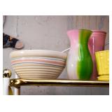 Mixing Bowl, Pottery Vases