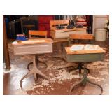 Old Student Desks