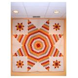 Antique Star Quilt, Dated 1928