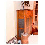 BUY IT NOW! Lot #302, Outstanding Antique Pie Safe with Tin Inserts, $995