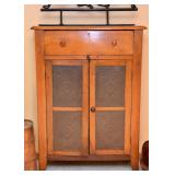 BUY IT NOW! Lot #302, Outstanding Antique Pie Safe with Tin Inserts, $995