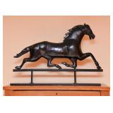 SOLD--Lot #303, Metal Horse Sculpture / Weather Vane, $250