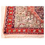 BUY IT NOW! Lot #307, Vintage Area Rug (Birds & Animals Design), $200