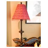 Table Lamp with Beaded Shade
