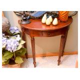 Demilune Entry Table