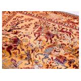 BUY IT NOW! Lot #312, Persian Hunting Scene Area Rug, $250