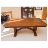 BUY IT NOW! Lot #317, Beautiful Trestle Dining Table, $495