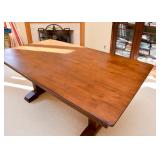 BUY IT NOW! Lot #317, Beautiful Trestle Dining Table, $495