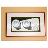 Original Mixed Media Artwork Signed by Kate Winn (on handmade paper), Framed