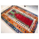 SOLD--Lot #326, Vintage Turkish Kilim Prayer Rug, $200