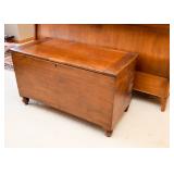 BUY IT NOW! Lot #329, Antique Wood Truck / Hope Chest, $350