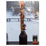 Metal Birds Sculpture