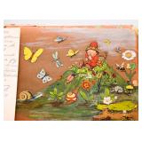 SOLD--Lot #355, Antique / Vintage Handmade Book with Cut Paper Piecing, $150