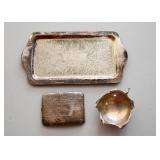Platter, Cigarette Case, Leaf Dish