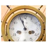 BUY IT NOW! Lot #347, Brass Waterbury Nautical Clock, $75