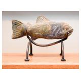 Pottery Fish Sculpture