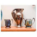 Vintage Pitcher, Creamer & Sugar