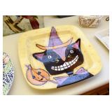Ceramic Halloween Platter
