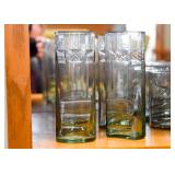 Hand Blown Glass Bar Glasses (Highball & Lowball)