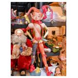 Vintage Storefront Christmas Display Pieces