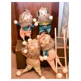 Vintage Storefront Christmas Display Pieces