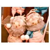 Vintage Storefront Christmas Display Pieces