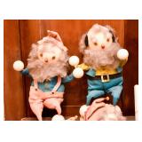 Vintage Storefront Christmas Display Pieces