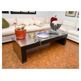 Rectangular Cocktail / Coffee Table (metal top)