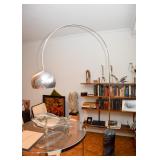 Vintage Chrome Arc Lamp w/ Marble Base