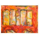 Original Framed Artwork, Signed by Artist (mirror frame)