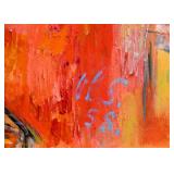 Original Framed Artwork, Signed by Artist (mirror frame)