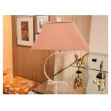 Lucite Table Lamp