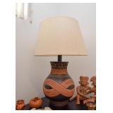 Pottery Table Lamp
