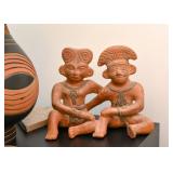 Mayan Pottery Statue