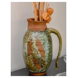 Edna Arnow Chicago Mid Century Art Pottery Pitcher