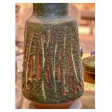 Edna Arnow Chicago Mid Century Art Pottery Covered Jar