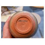 Edna Arnow Chicago Mid Century Art Pottery Vase