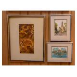 Framed Artwork, Signed