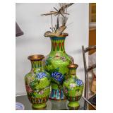 Chinese Cloisonne Vases
