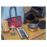Pottery, Purses, Suspenders, Women