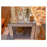 Mirrored Console Tables (There are a pair of these.)